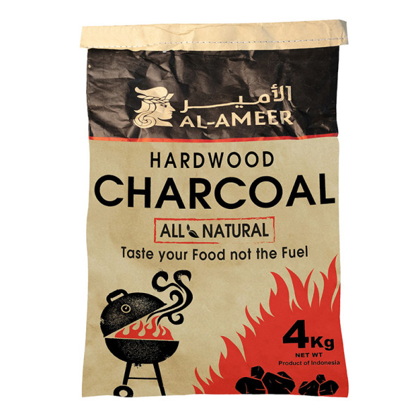 Al-Ameer Hardwood Charcoal 4Kg